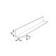 L-SHAPE ALUMINUM PROFILE 15x15 / ANODISED L-SHAPE ALUMINIUM PROFILES